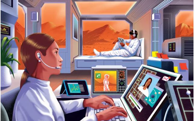 Internet on Mars