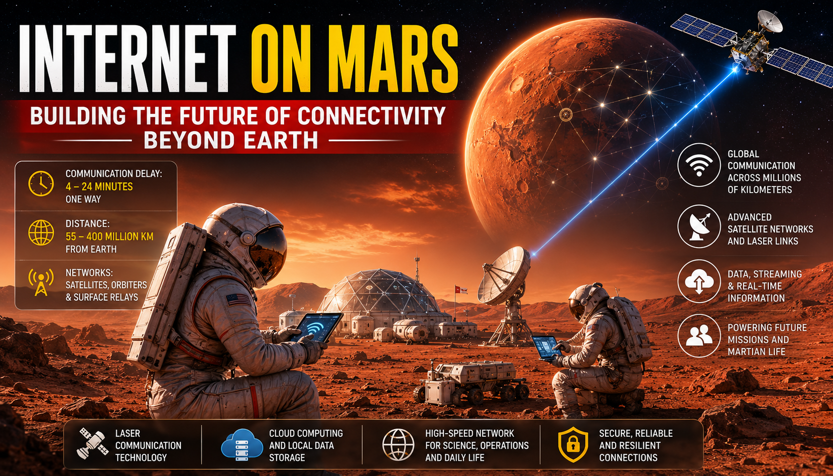 Internet on Mars