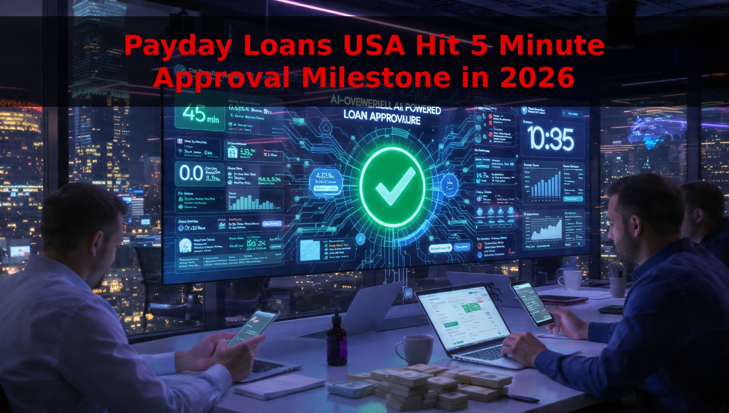 Payday Loans USA Hit 5 Minute Approval Milestone in 2026