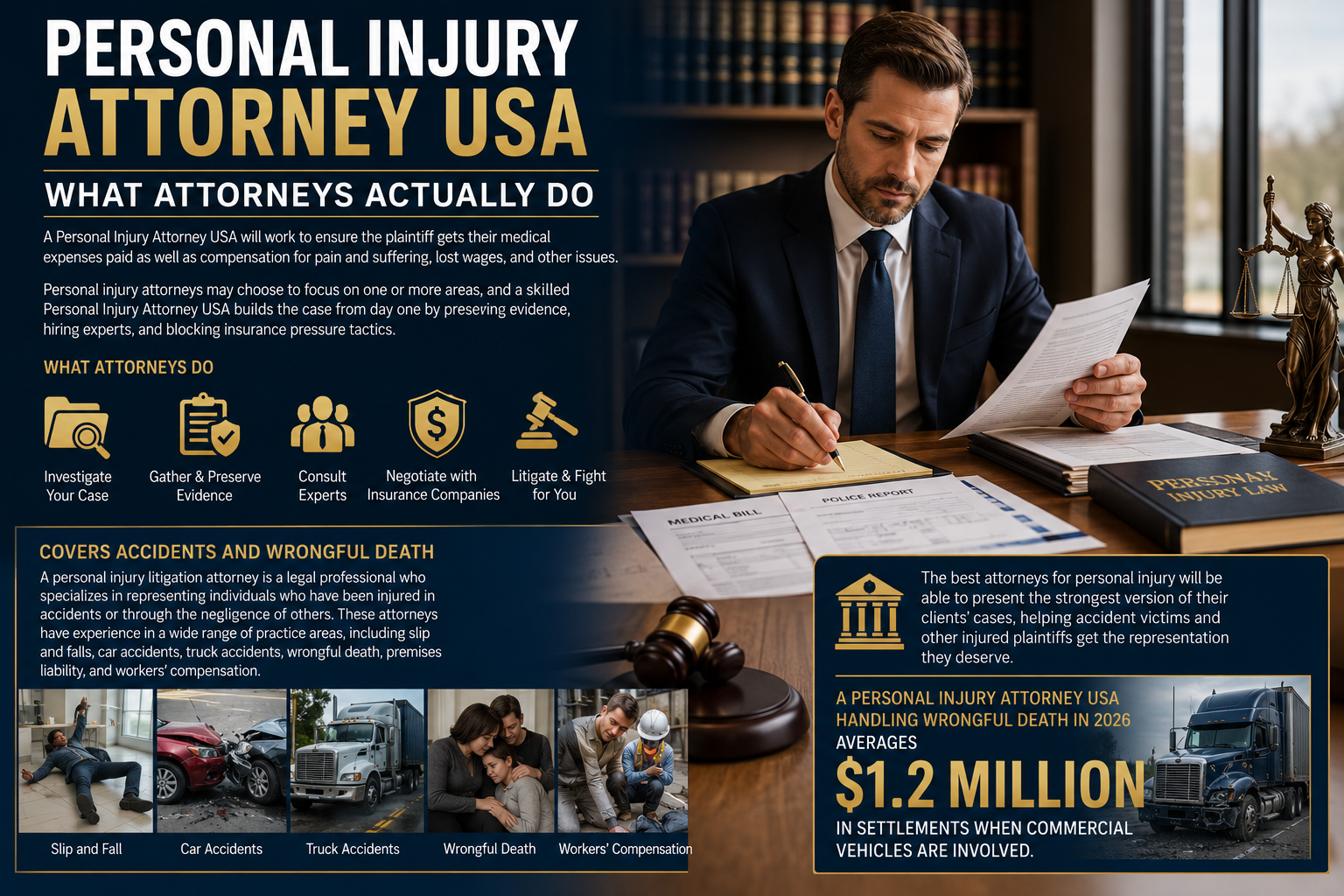  Personal Injury Attorney USA (2026) Near You